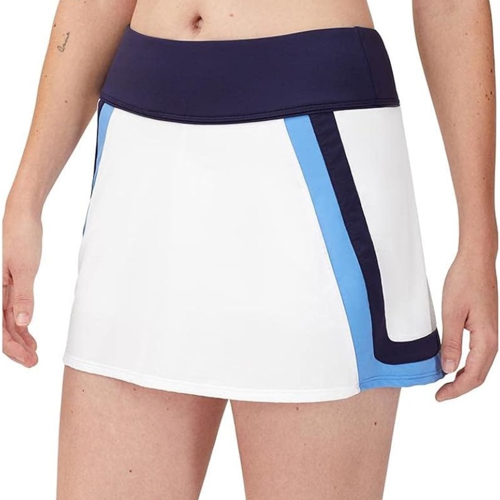 Fila "110 Year" A Line Tennis Skort - Navy/White/Marina | Women’s Large